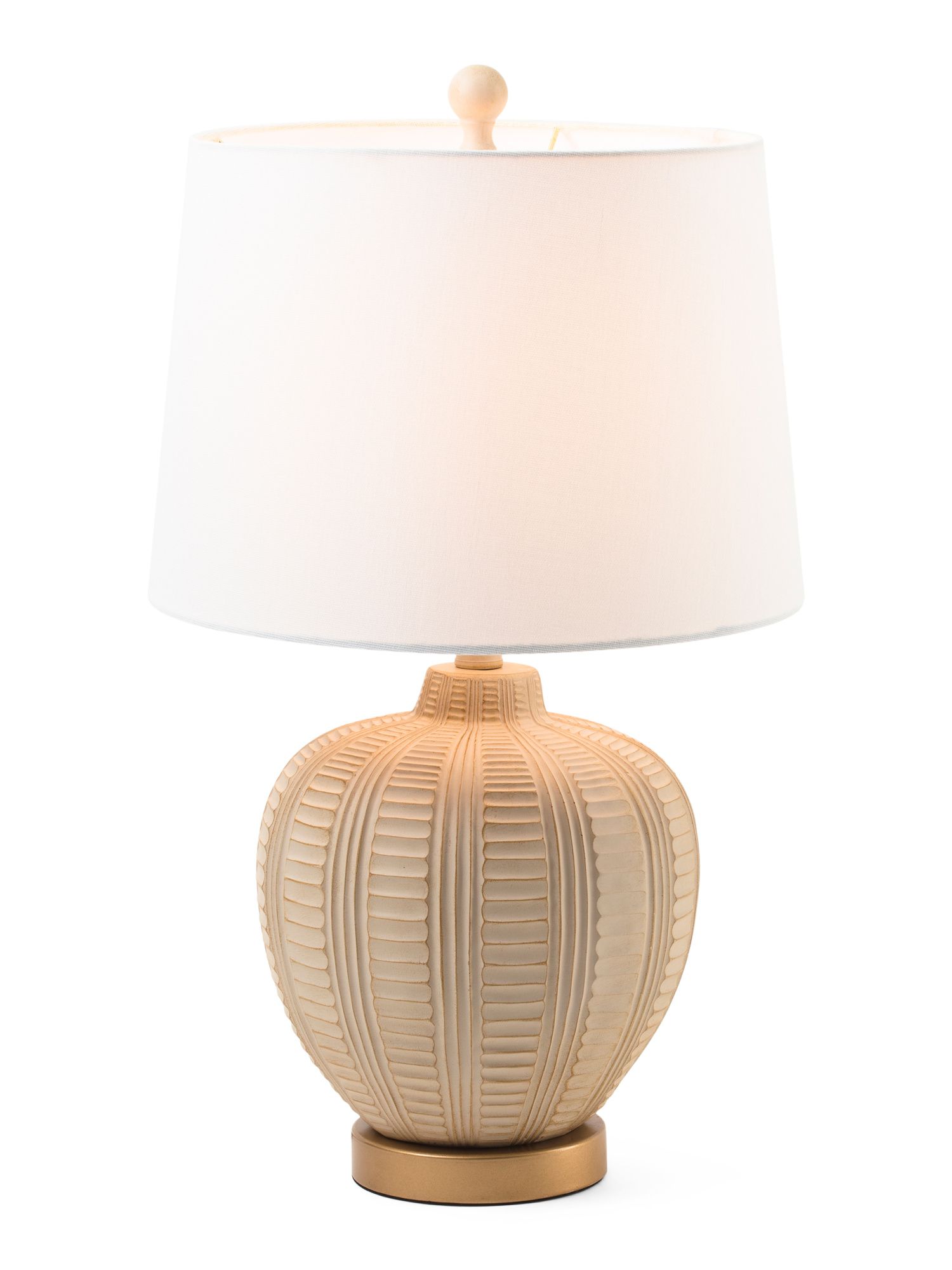 24in Dewlen Textured Table Lamp | Marshalls