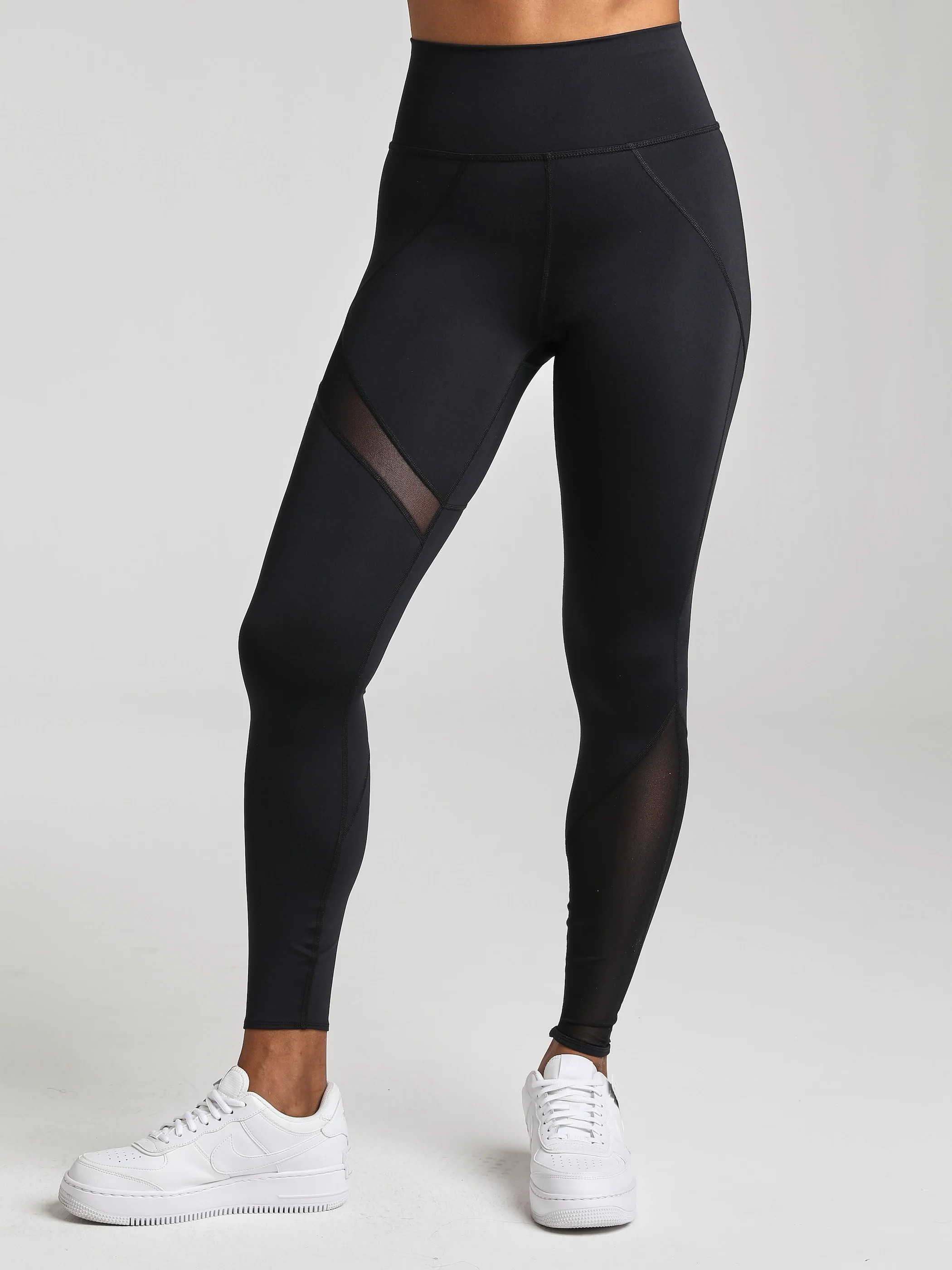 Mesh Panel Legging | Losano