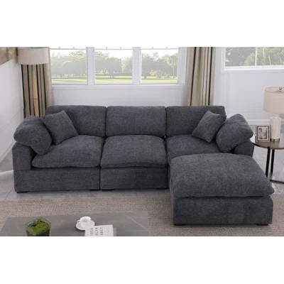 Alyciana Upholstered Sectional | Wayfair North America