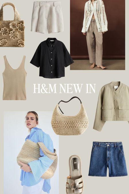 H&M new in 🫶

Spring summer, high street, linen shirt, denim shirt, bomber jacket, beach bag  

#LTKeurope #LTKstyletip #LTKSeasonal