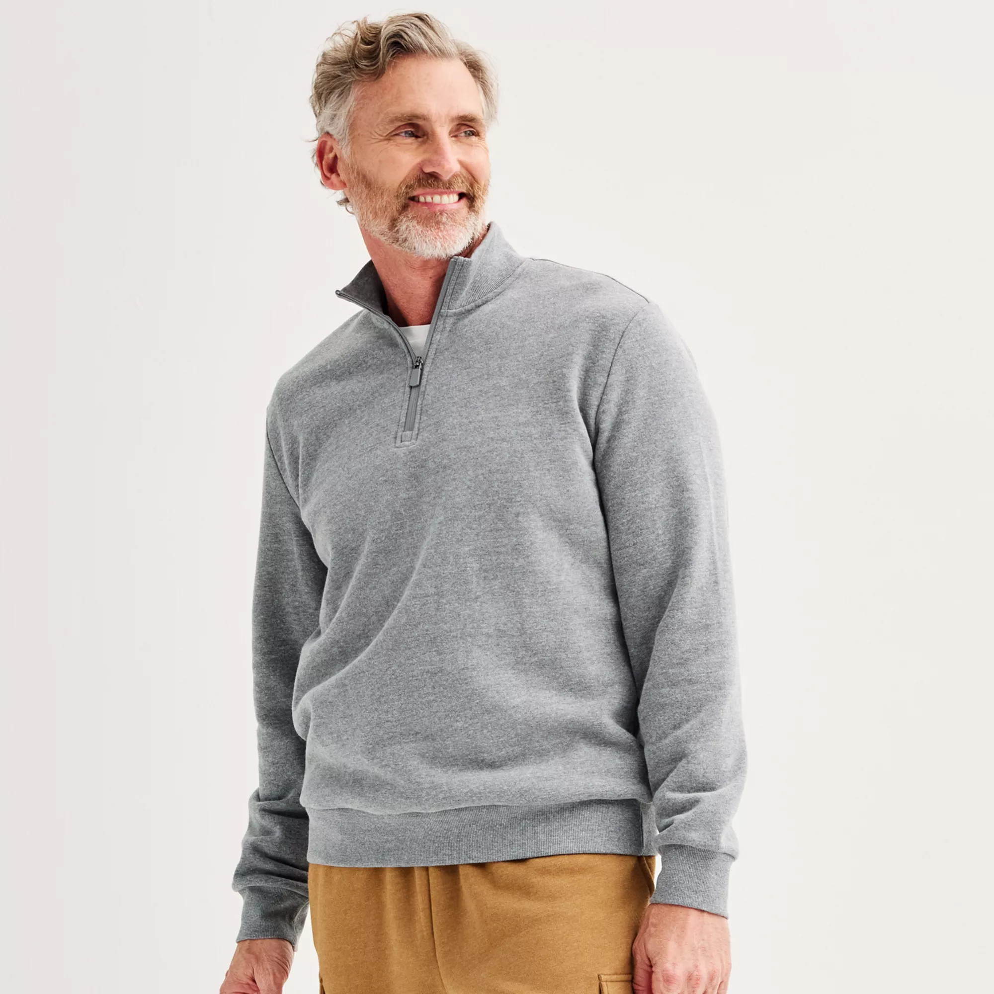 Men's Tek Gear® Ultra Soft Fleece 1/4-Zip Pullover | Kohl's