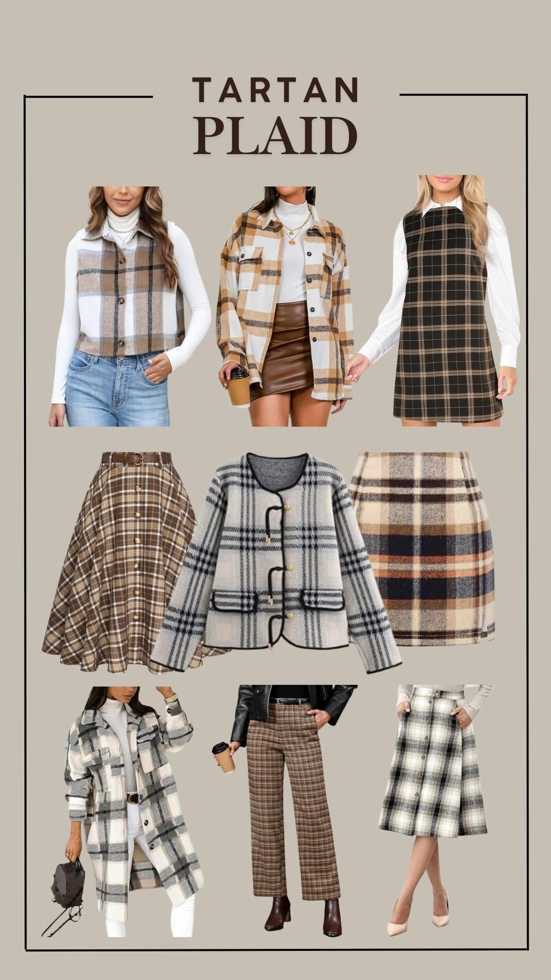 Tartan Plaid is so on trend right now 

#LTKHoliday #LTKootd #LTKSeasonal