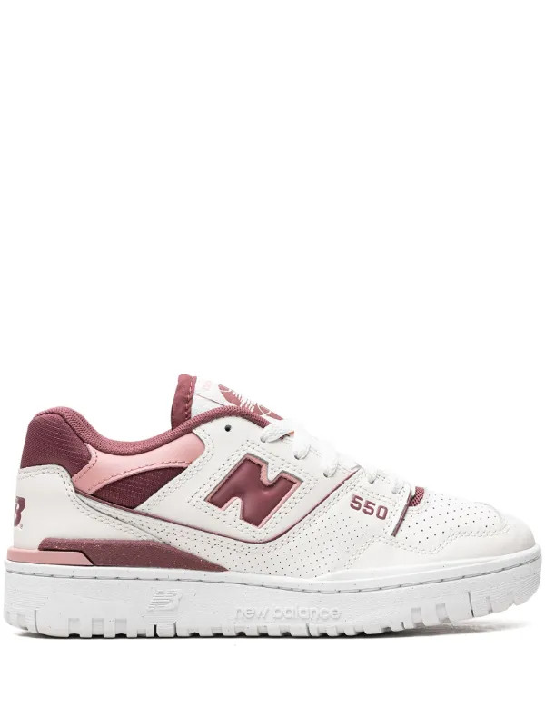 New Balance Baskets 550 Red Rouge - Farfetch | Farfetch Global