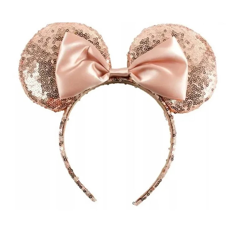 Rose Gold Minnie Ears , Rose Gold Mickey Ears, Princess Ears, Rose Gold Minnie Ears, Rose Gold Mi... | Walmart (US)
