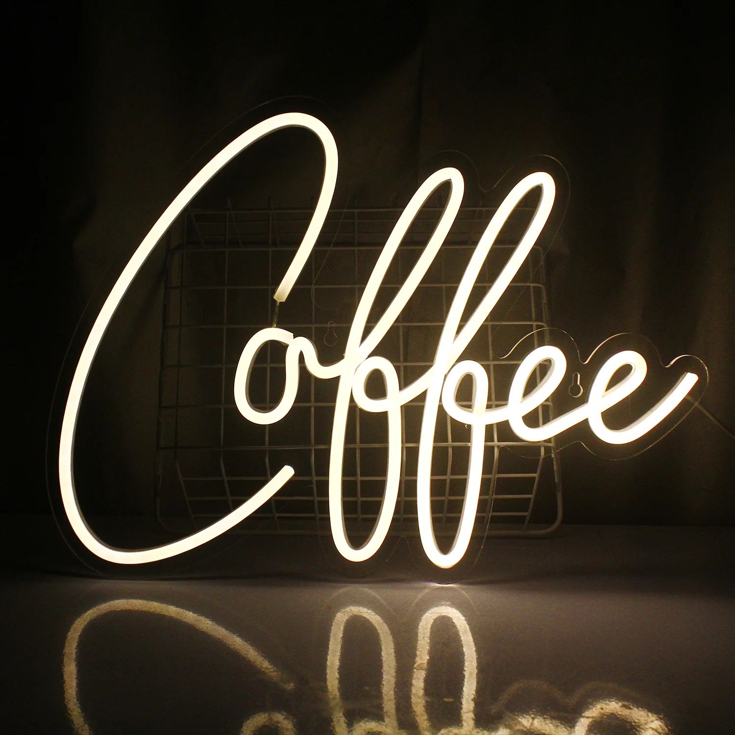 Wanxing Coffee LED Neon Light Signs USB Power for Beer Bar Bedroom Cafe Wedding Birthday Party De... | Walmart (US)