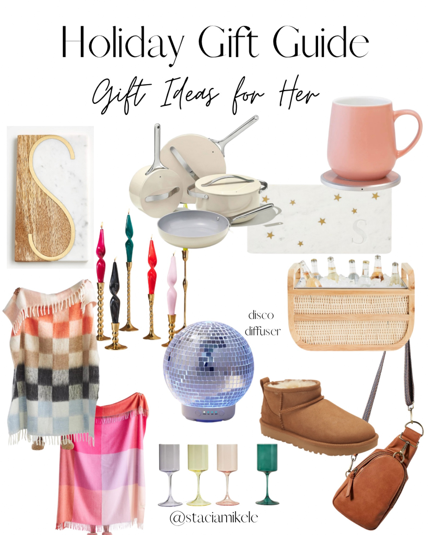 My best gift ideas for her. These would be great for a mother in law or someone that’s hard to buy for. 
Caraway cookware linked through Target, but I have a 20% coupon on my ig link in bio. 


#LTKGiftGuide #LTKSeasonal #LTKHoliday