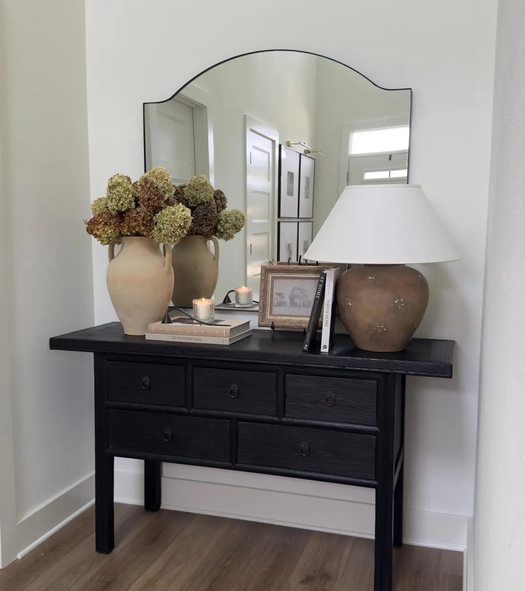 Robinson Console Mirror: Large Rectangular Metal Entryway Mirror - Etsy | Etsy (US)