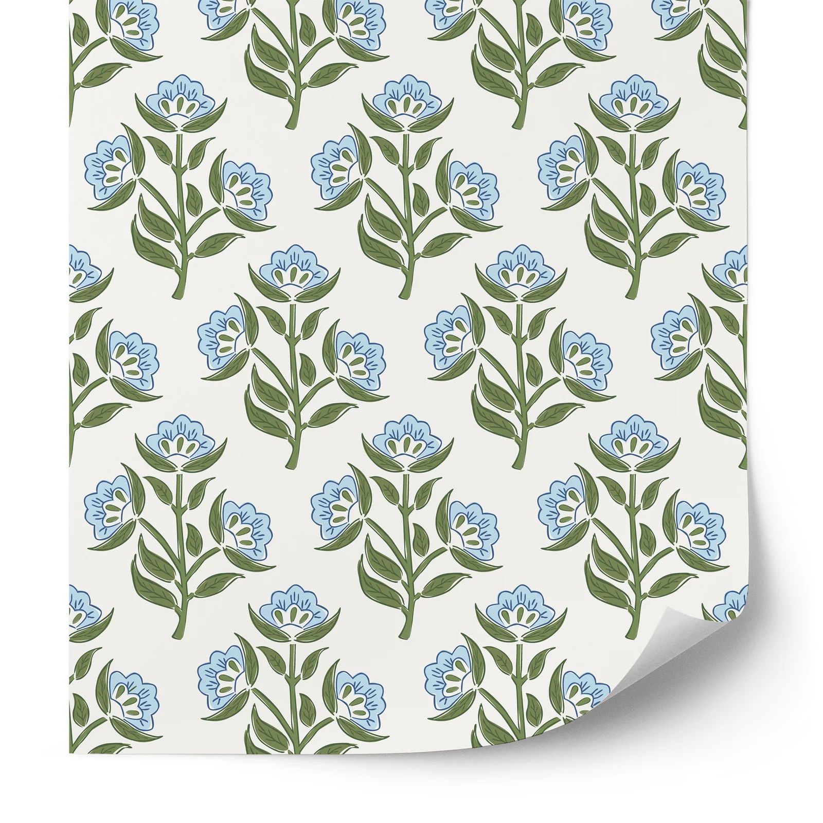 Calhoun Flower Wallpaper | Urban Garden Prints