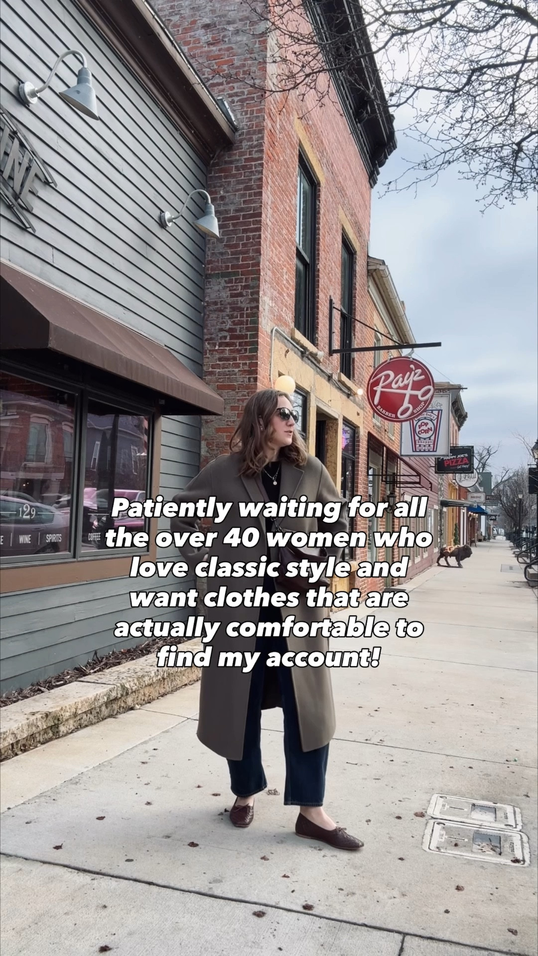 OOTD 
Wool trench - last season from mango, linking this seasons and others - i always go up a size in coats 
Tee- Old Navy - 100% cotton - tts
Jeans - Gap- dark wash - up a size, light wash and black - tts 
Ballet Flats- Freda Salvador - sizes 8 and up go up half a size - code: jena10 
Purse: Latico Leathers 

#LTKOver40 #LTKootd #LTKSeasonal