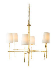 31.75x33.25 Grenol Modern Bamboo Chandelier | TJ Maxx