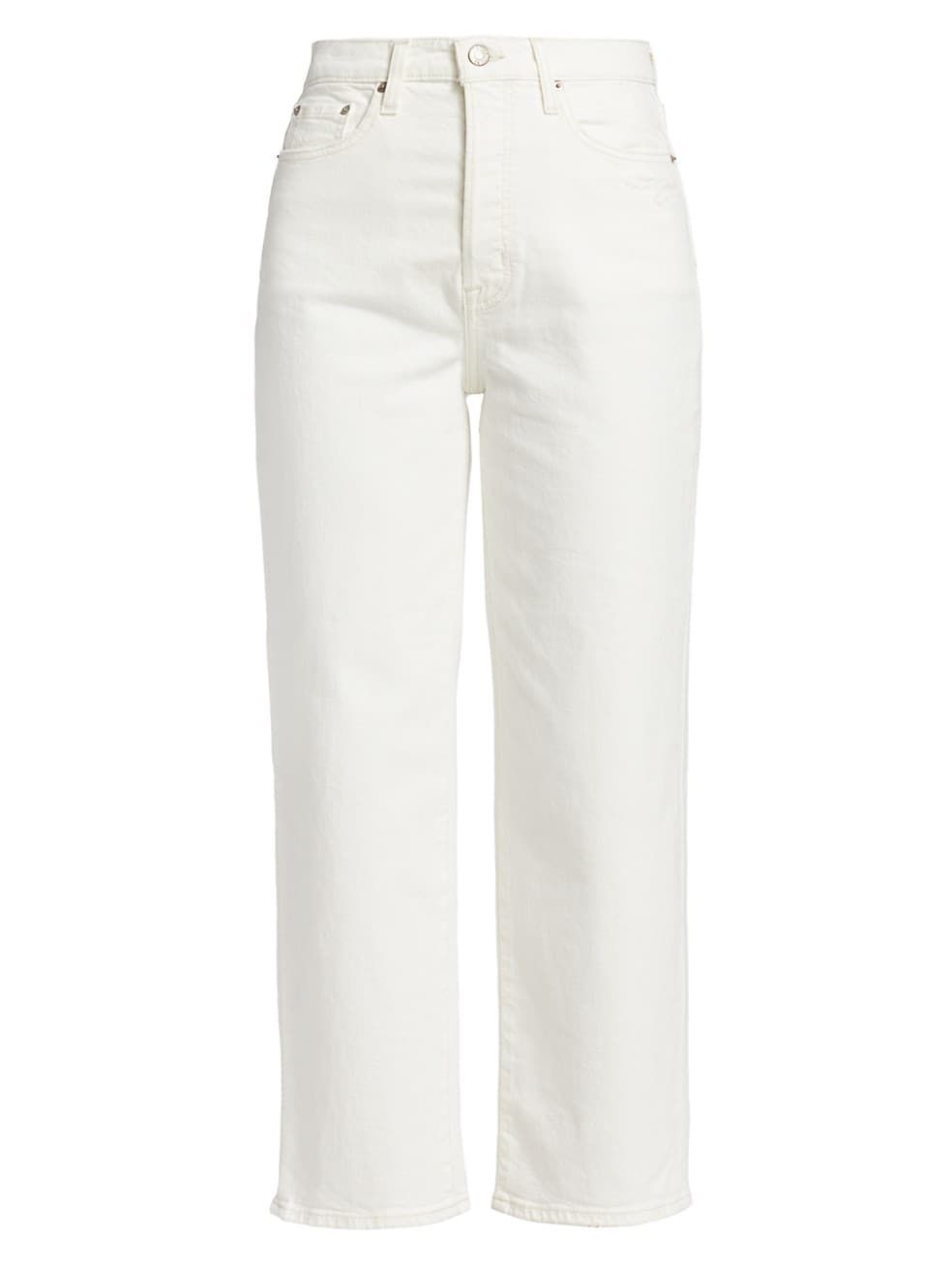 Pistola Cassie High-Rise Cropped Straight-Leg Jeans | Saks Fifth Avenue