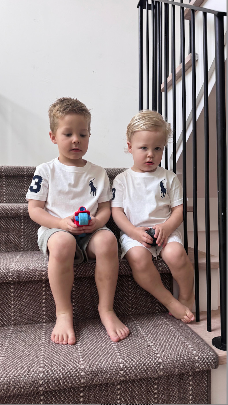 My boys 🫶🏼 Love these Polo Ralph Lauren sets for them! 

 #LTKStyleTip #LTKKids