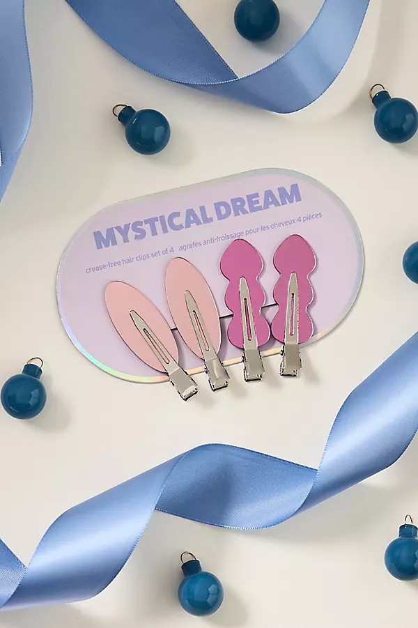 Mystical Dream Crease-Free Hair Clips, Set of 4 | Anthropologie (US)
