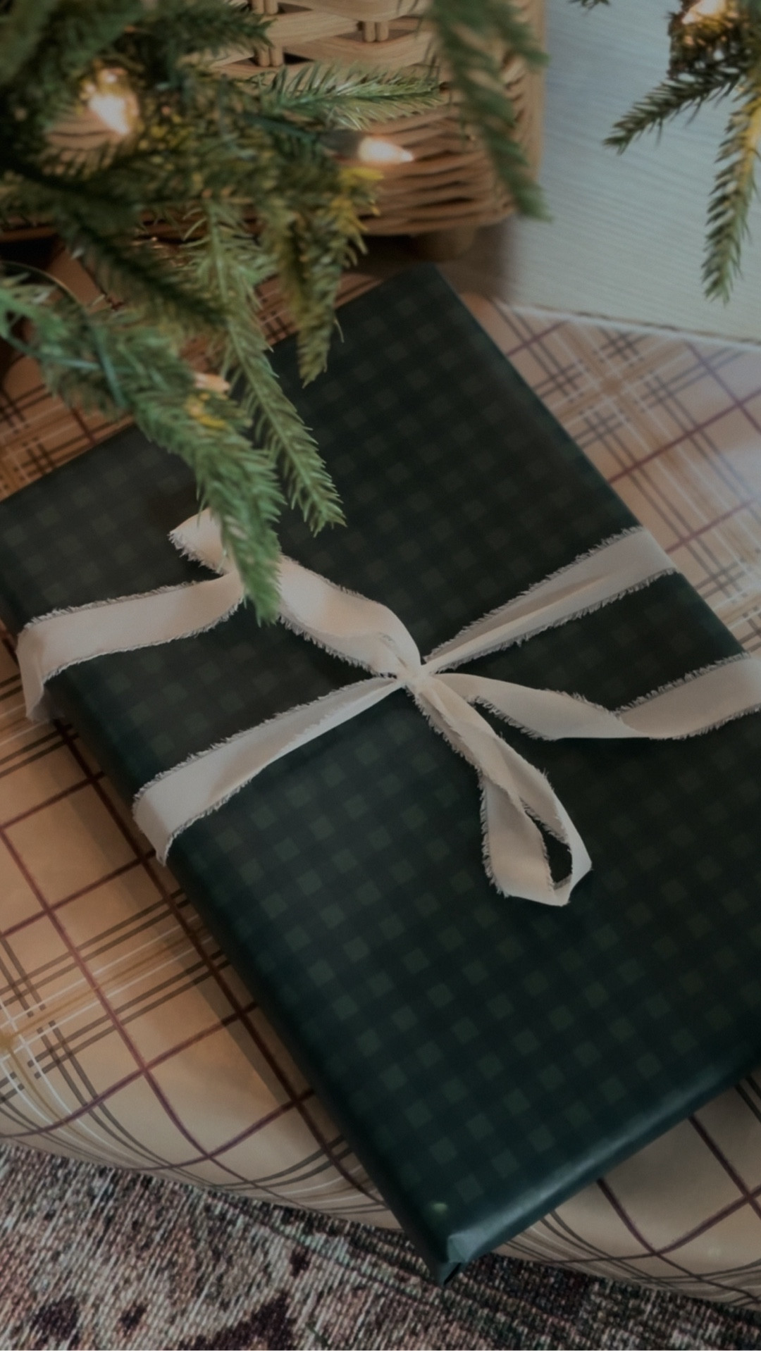Green gingham paired with neutral plaid 🤎 Simple, classic wrapping —  linked the ribbon and paper I used!

Christmas wrapping, gingham gift wrap, plaid wrapping paper, neutral Christmas decor, classic holiday style, simple gift wrap, affordable Christmas wrapping, LTK holiday, LTK home, LTK Christmas

#LTKHoliday #LTKSeasonal #LTKHome