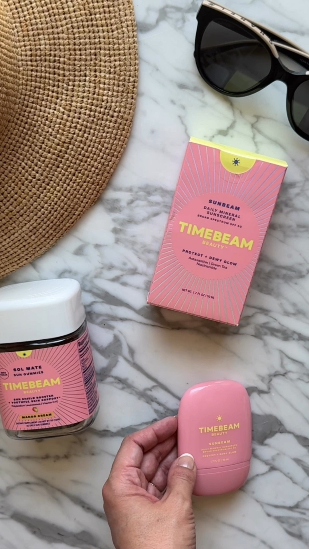 Use code VICTORIA20 to save! 

I’ve been using this inside + outside sun routine from @timebeambeauty and I love how easy it makes daily SPF feel. The sunscreen gives such a pretty, hydrated glow and the gummies are an easy add to my morning routine.

I linked everything in my LTK Shop so you can check it out 🤍

#TimebeamBeauty #SkinLongevity #SunLongevity #DailySPF #SPF50 #InsideOutsideProtection #ClinicalSkincare #gifted #TimebeamPartner

#LTKmorningroutine #LTKBeauty #LTKSwim