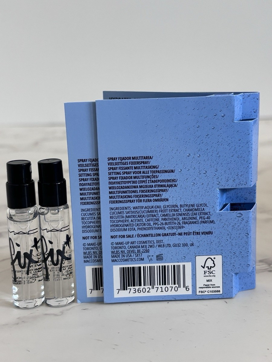 2x MAC Fix + Plus Multitasking Setting Spray Sample Travel 0.08 Oz Each | eBay US