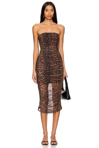 Bella Venice Emerson Tube Dress in Cheetah from Revolve.com | Revolve Clothing (Global)