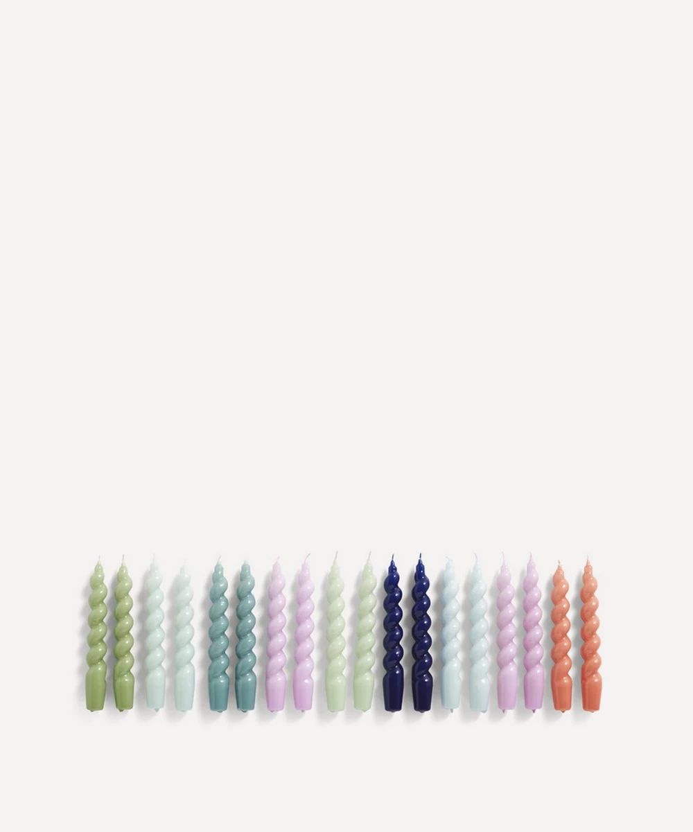 Spiral Candles Set of Six | Liberty London (UK)