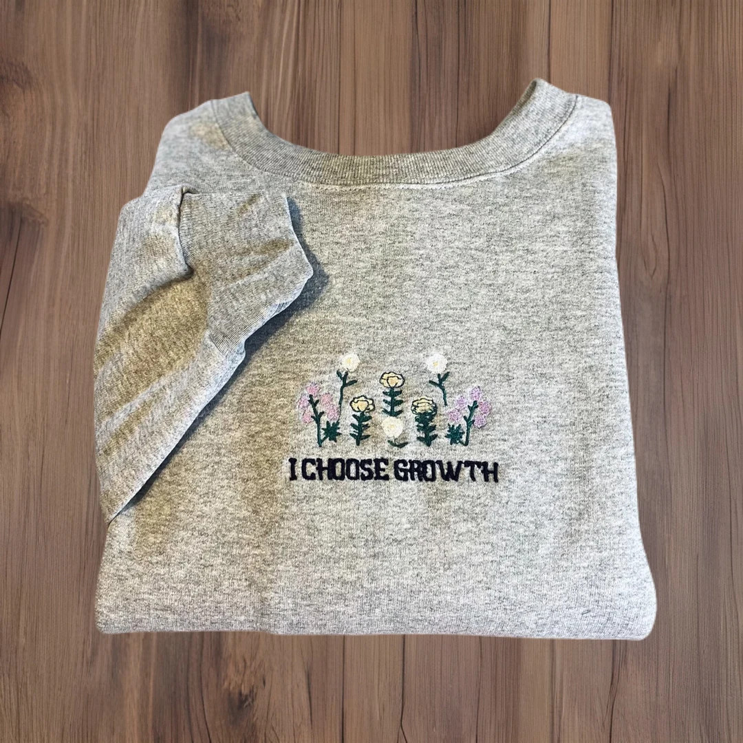 Growth Sweatshirt, Mental Health Sweatshirt, Positive Affirmation Sweatshirt, Inspirational Sweat... | Etsy (US)