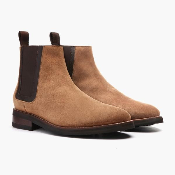 Men's Honey Suede Duke Chelsea Boot | Thursday Boot Company