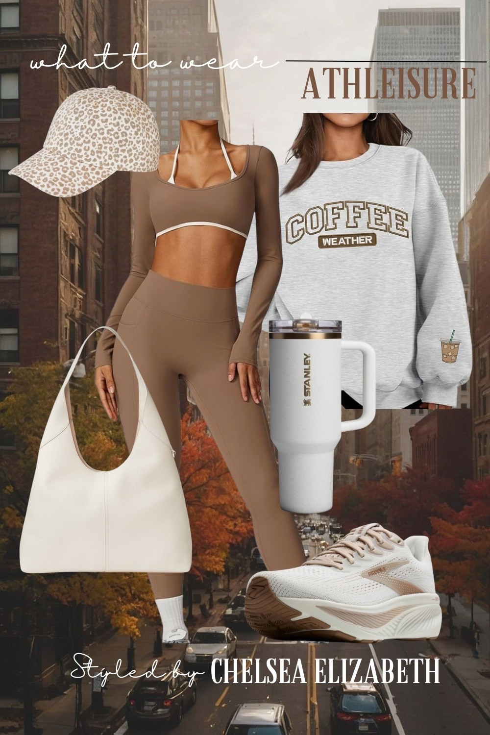 Athleisure Outfits 
•••
Petite Style: Height 5’4, Weight 115, Bust 32DDD
Amazon - Sweatshirt: Small
Amazon - Workout Set: Medium 
Brooks Running Shoes :8
Target - Leopard hat 
Target - Shoulder bag 
Stanley Tumbler 
•••
Old Money Fall Outfit | Classy Fall Outfit | Fall Neutrals | Fall Chic | Chic Fall Outfits | Fall Outfits Petite | Fall Outfits | Fall Casual Outfits| Fall Transition Outfits | Fall Outfits Women | Fall Capsule Wardrobe | Amazon Fall Outfits | Amazon Fall Fashion | Amazon Outfits for every day | Amazon Outfits | Amazon Fashion | Amazon Fall Fashion | Everyday Outfits | Cute Outfits | Casual Chic  | Casual Outfits | Weekend Outfits | Errands Outfit | Coffee Run Outfit | Comfy Outfits |  Comfy Chic | Monochromatic Outfit | Baseball Hat Outfit | Sneaker Outfit | Sporty Outfit | School Drop Off Outfit | Athleisure Outfits Amazon | Athleisure Outfits for Errands | Athleisure Fall | Amazon Workout | Amazon Athleisure | Amazon Athletic Wear | Gym Outfit | Workout Outfit | Athletic Outfits | Athletic Wear | Travel Outfit | Travel Outfit Amazon | Airport | Airport Looks | Airport Style | Airport Travel | Airport Fashion | Airport Outfit Amazon | Airport Travel Outfit Amazon | Amazon Airport Outfits |  Airplane Outfit | Airplane Travel Outfit | Plane Outfit | Comfy Travel Wear | 2 Piece Outfits | 2 Piece Sets | 2 Piece Sets Fall | Two Piece Set | Two Piece Outfits | Two Piece Set Amazon | Two Piece Fall | Two Piece Pant Set | 


#LTKSeasonal #LTKFindsUnder50 #LTKFindsUnder100 #LTKShoeCrush #LTKItBag #LTKOver40 #LTKTravel #LTKU #LTKActive #LTKStyleTip #LTKPetite