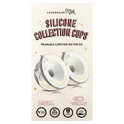 Legendairy Milk, Silicone Collection Cups, 2 Count | iHerb