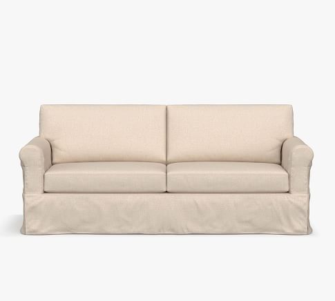 York Slope Arm Slipcovered Sofa | Pottery Barn (US)