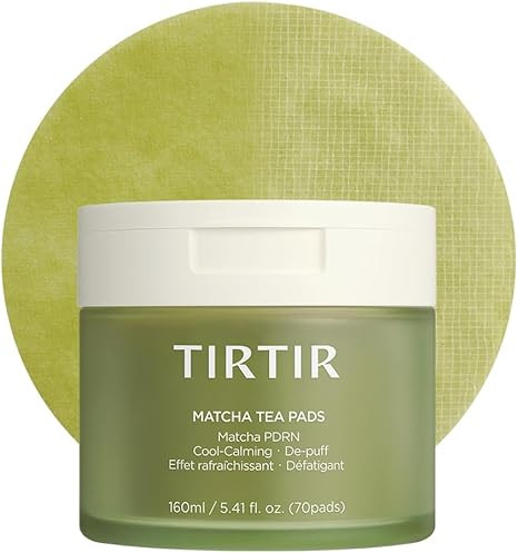 TIRTIR Matcha PDRN Toner Pad | Double-Sided Pad for Refine and Hydration, 10,000ppm Vegan PDRN & ... | Amazon (US)