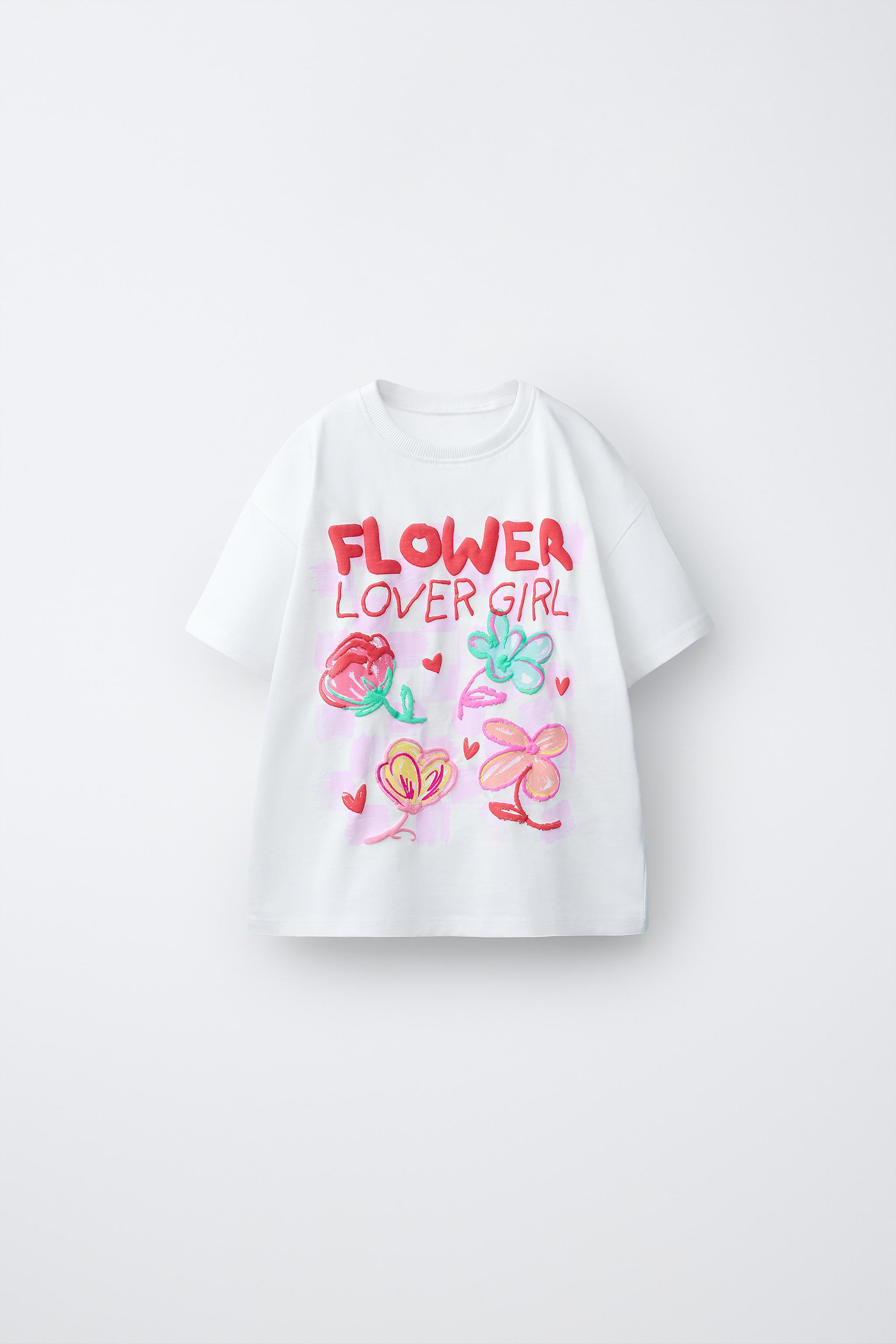 RAISED PRINT T-SHIRT | Zara US
