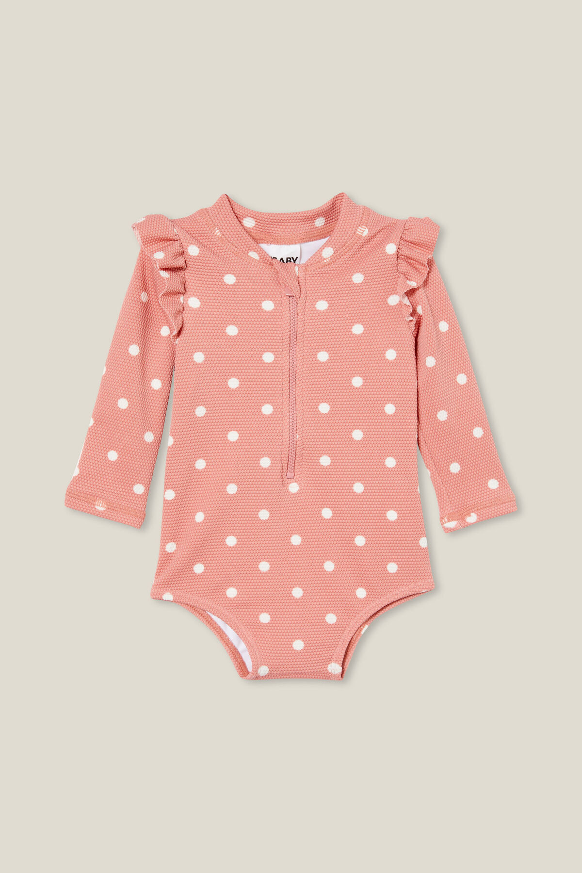 Nicky Long Sleeve Ruffle Swimsuit | Cotton On (US)