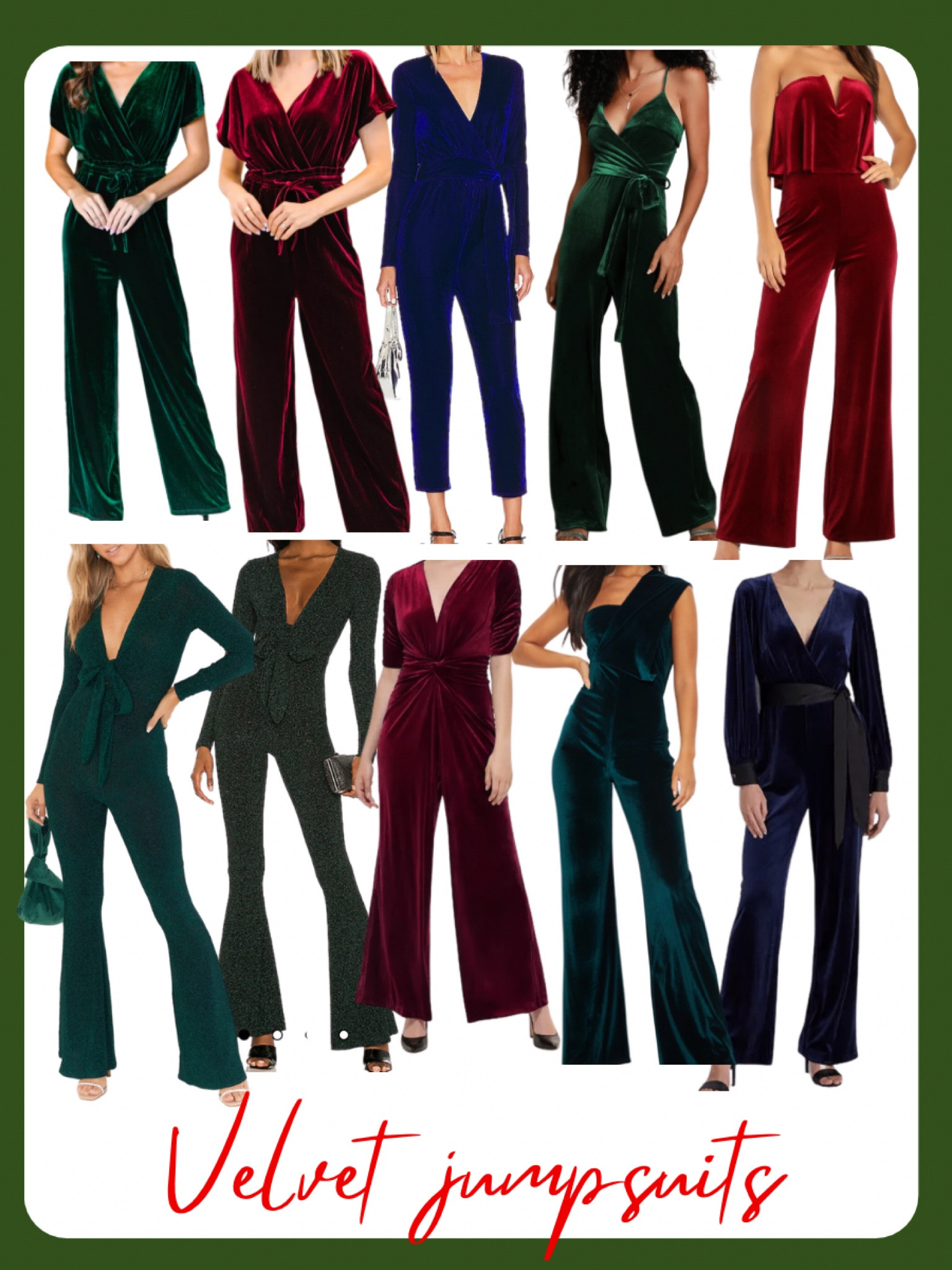 Velvet jumpsuits for a holiday outfit

Holiday dress , Christmas , Christmas outfit , Christmas dress , Thanksgiving outfit , thanksgiving dress , christmas outfit ,  christmas dress , holiday outfit , red dress , green dress , satin dress , midi dress , mini dress , dress, dresses , Christmas dresses , sequin dress , sparkle , christmas party outfit , party outfit , dress , dresses , velvet dress , velvet dresses , bump friendly , bump friendly christmas dress , bump , curves , thanksgiving , christmas , holiday dress , affordable , christmas decorations , christmas decor , amazon , amazon finds , amazon christmas , amazon home decor , amazon christmas decor , amazon must haves 

#LTKHoliday #LTKstyletip #LTKSeasonal #LTKunder100 #LTKunder50 #LTKshoecrush #LTKcurves #LTKbump #LTKwedding