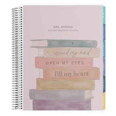 Books of Wisdom Teacher Lesson Planner | Erin Condren | Erin Condren