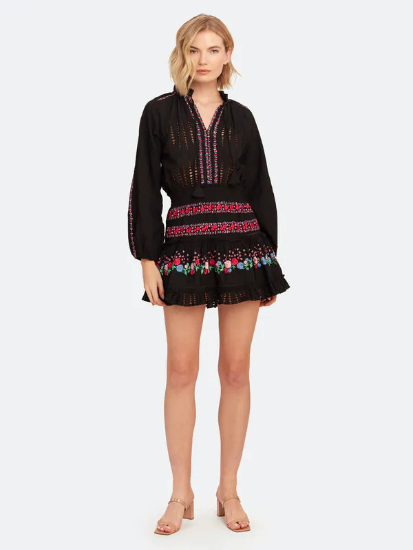 MISA Los Angeles Manuela Dress - Black - L | Verishop