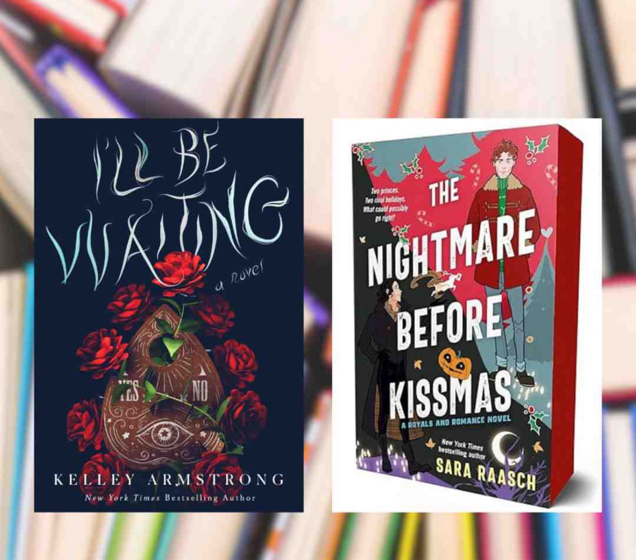 I’ll Be Waiting by Kelley Armstrong ⭐⭐⭐💫

The Nightmare Before Kissmas by Sara Raasch ⭐⭐⭐

#LTKFindsUnder50 #LTKTravel #LTKGiftGuide