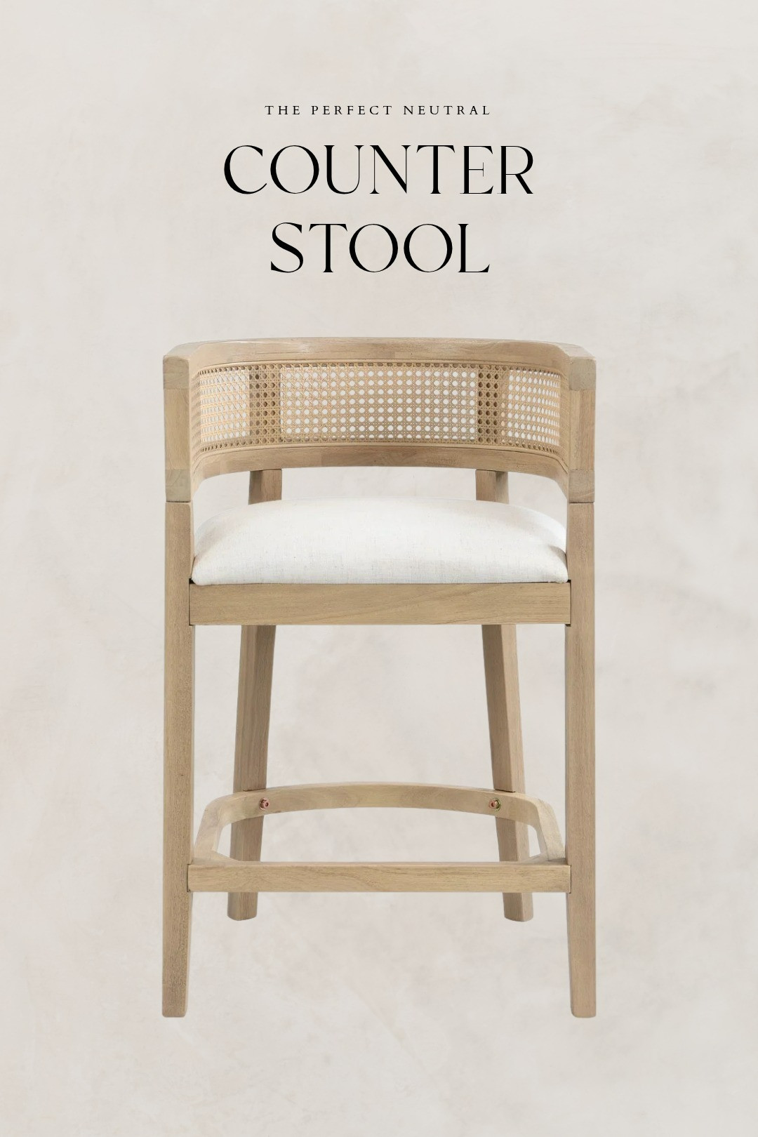 The perfect counter stool for your cozy, neutral kitchen  

 #LTKHome #LTKSaleAlert