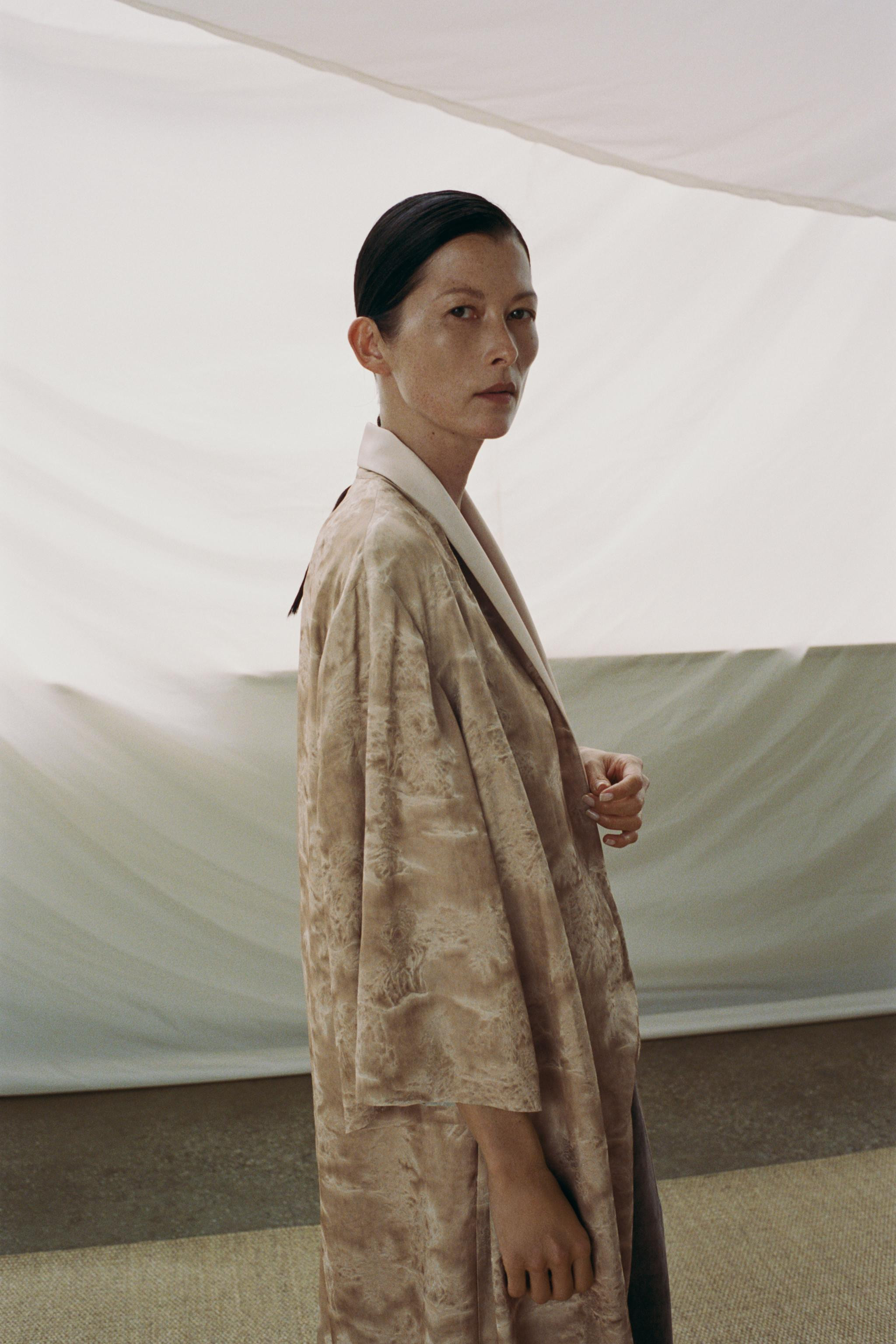 ZW COLLECTION PRINTED COAT | Zara US