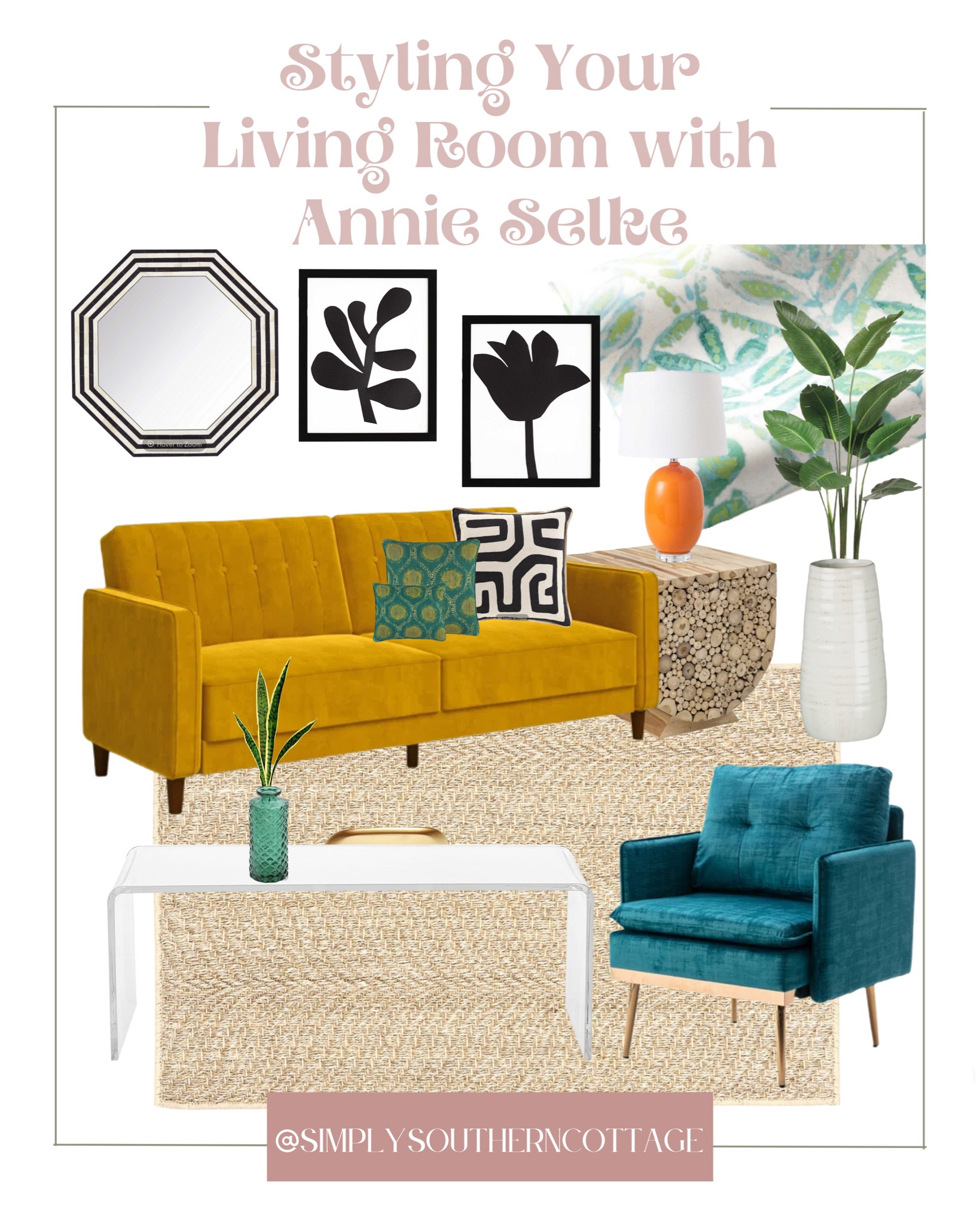 styling a room with annie selke / style your living room with annie selke / selke furniture / annie selke home decor / annie selke favorites / annie selke home / 

#LTKsalealert #LTKSeasonal #LTKhome