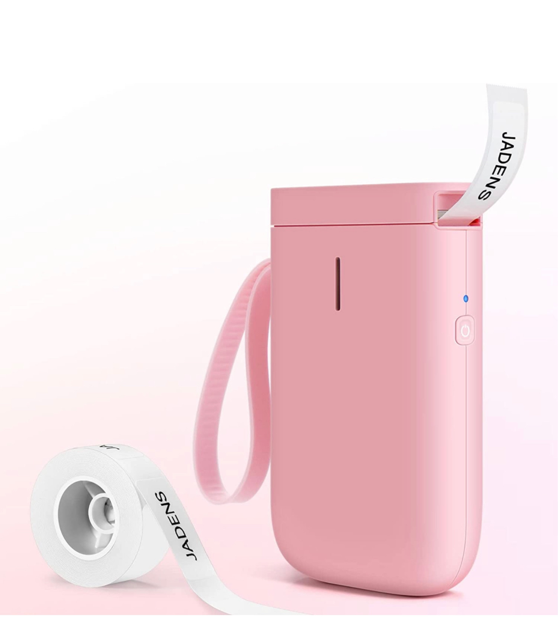 JADENS Label Maker Machine, D11 Portable Bluetooth Printer for Labeling, Home, Office, Organization, Mini Label Maker Machine with Tape, Multiple Templates Available for Phone, Handheld Labeler, Pink

#LTKhome #LTKunder100 #LTKunder50