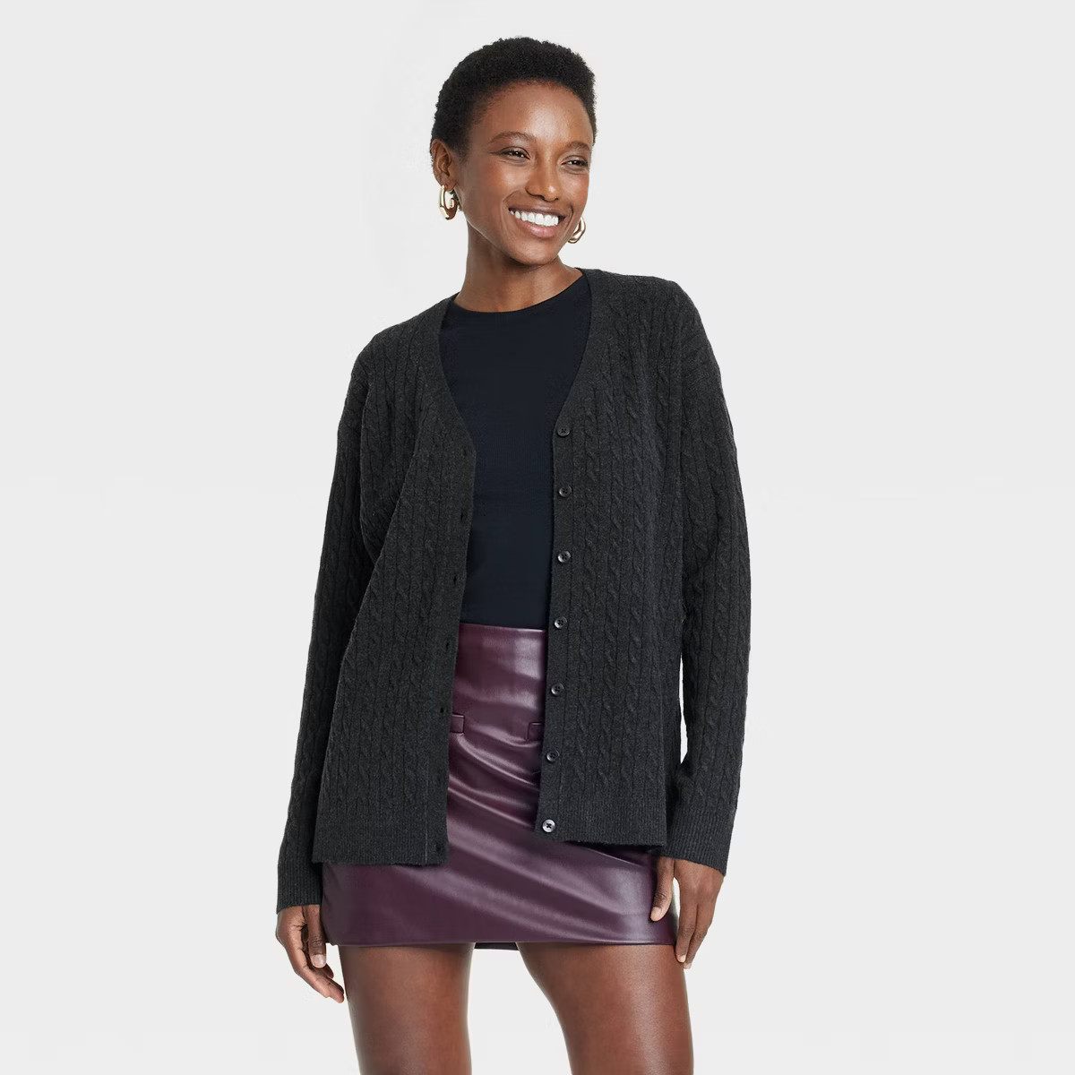 Women's Cable Cardigan - A New Day™ | Target