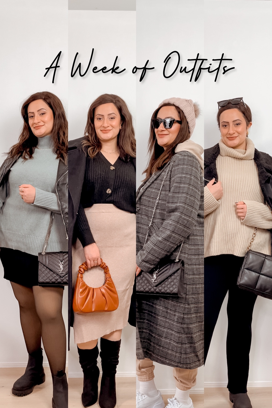 Winter outfits of the week | casual chic style | H&M fashion | coat, sweaters, cardigan, jacket, knit pants, mini skirt, sweatshirt set 

#LTKunder50 #LTKstyletip #LTKSeasonal