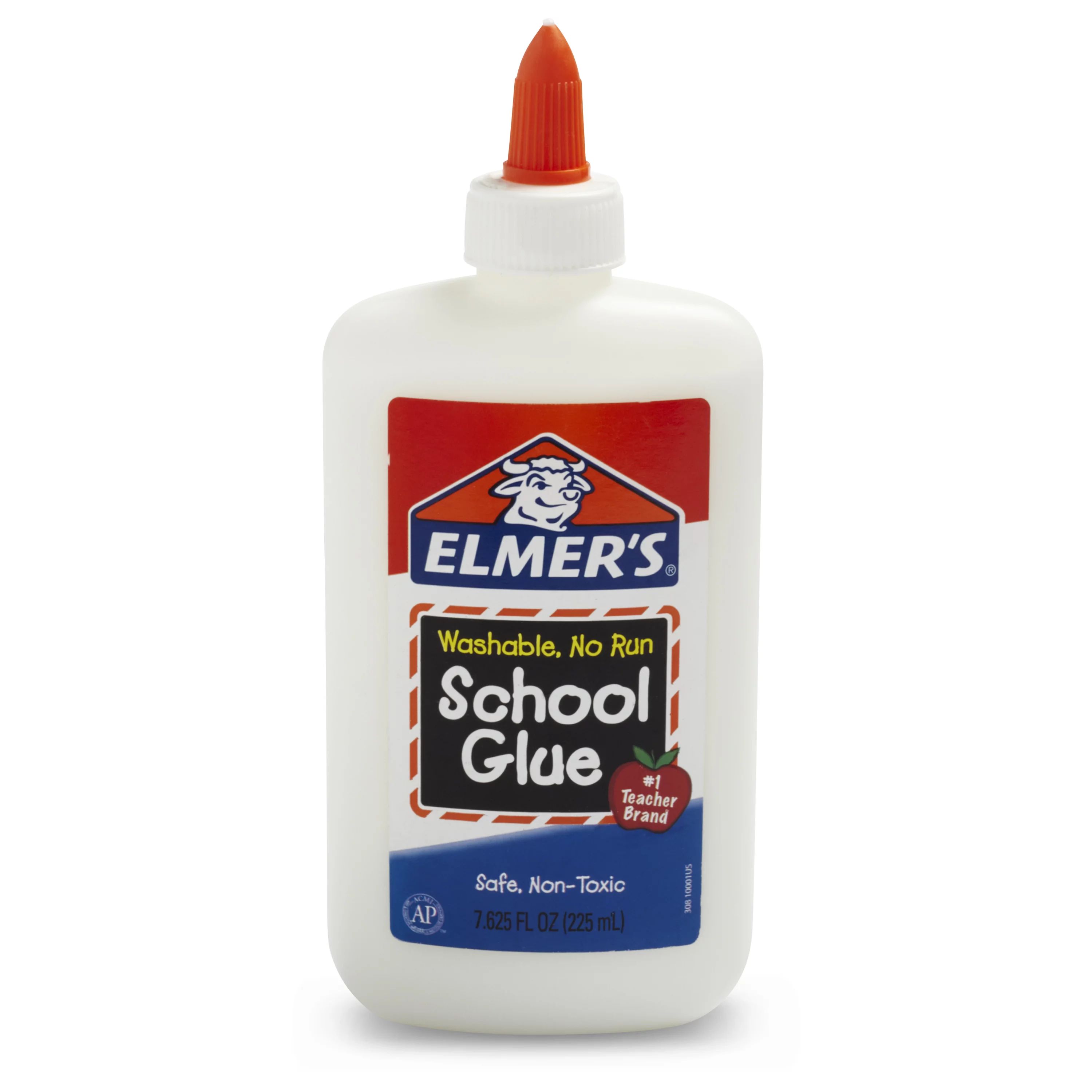 Elmer's Liquid School Glue, White, Washable, 8 oz | Walmart (US)