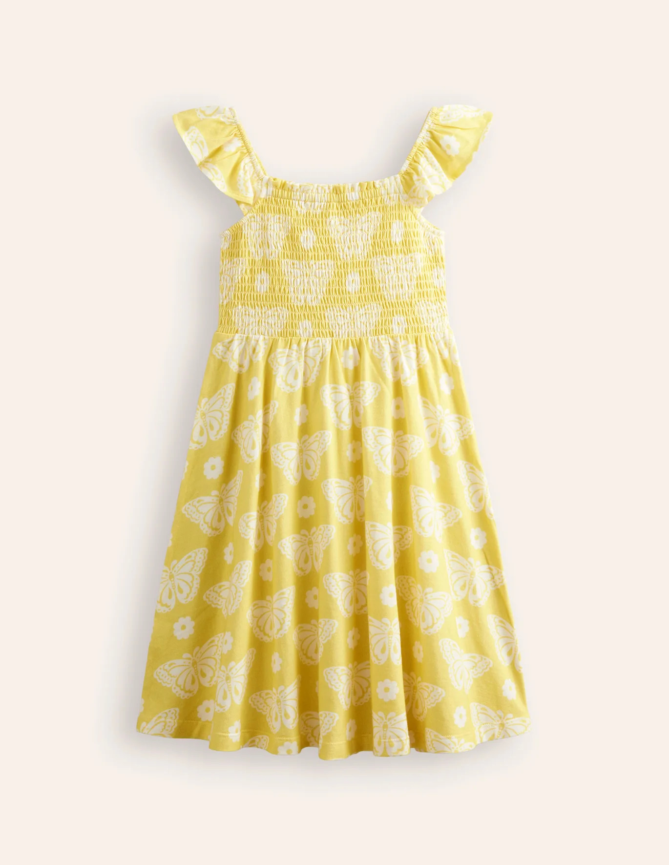 Shirred Jersey Dress | Boden UK