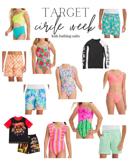 Are you shopping Target’s Circle week?! 

Swimsuits see currently 30% off! This is such a great time to stock up before summer ☀️

#LTKfamily #LTKkids #LTKxTarget