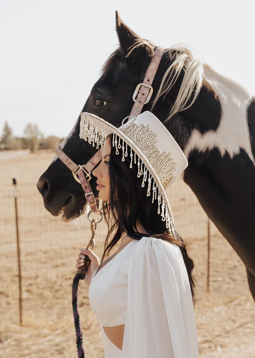 Boater hat “Can We Kiss Forever?” from the bridal collection | Etsy (US)