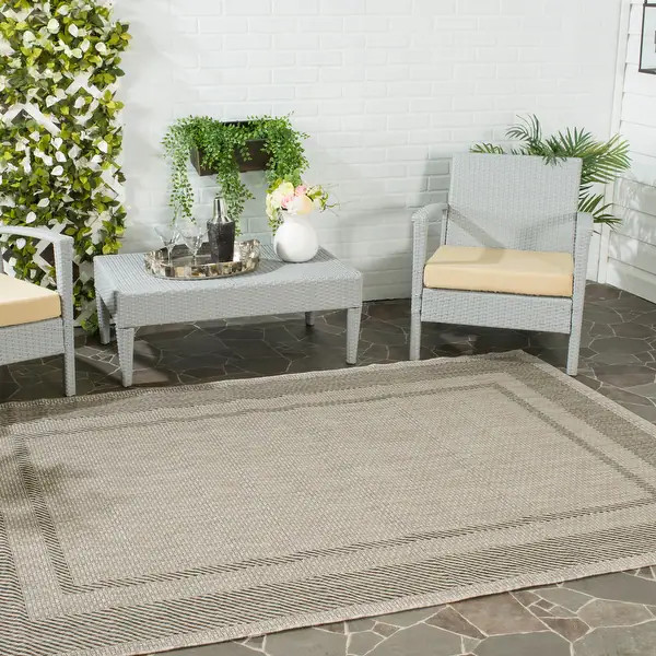 SAFAVIEH Courtyard Diann Indoor/ Outdoor Waterproof Patio Backyard Rug | Bed Bath & Beyond