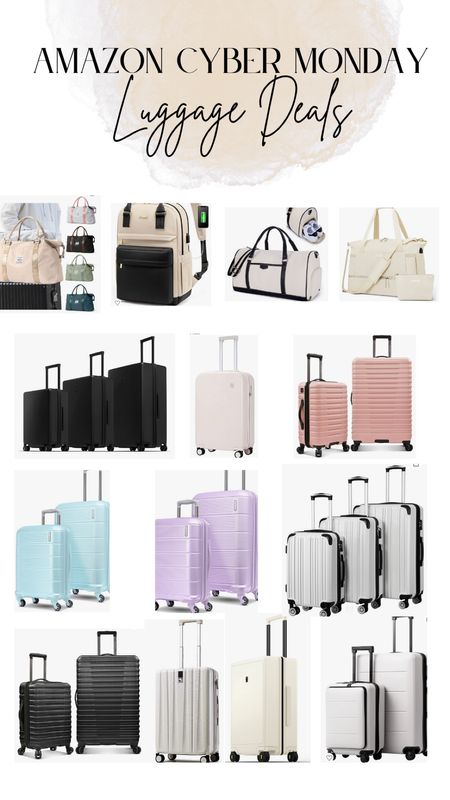 Amazon cyber Monday luggage deals 
#travel #luggage #sale 

#LTKCyberweek #LTKtravel #LTKunder100