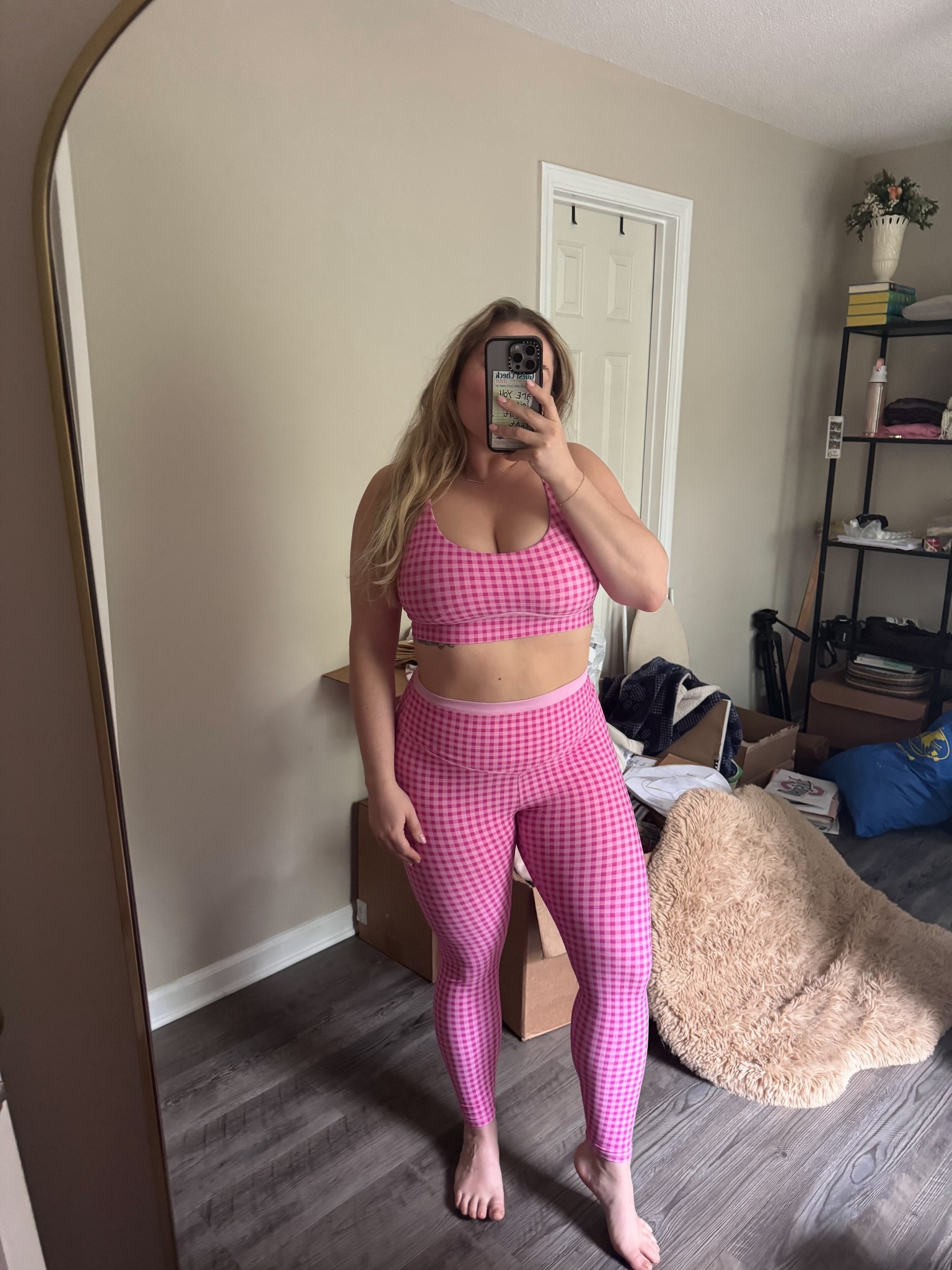 Easter sunder workout set 
Hot pink workout set
Workout Barbie
Pink gingham workout set

#LTKdayinmylife #LTKfitnessgoals #LTKootd