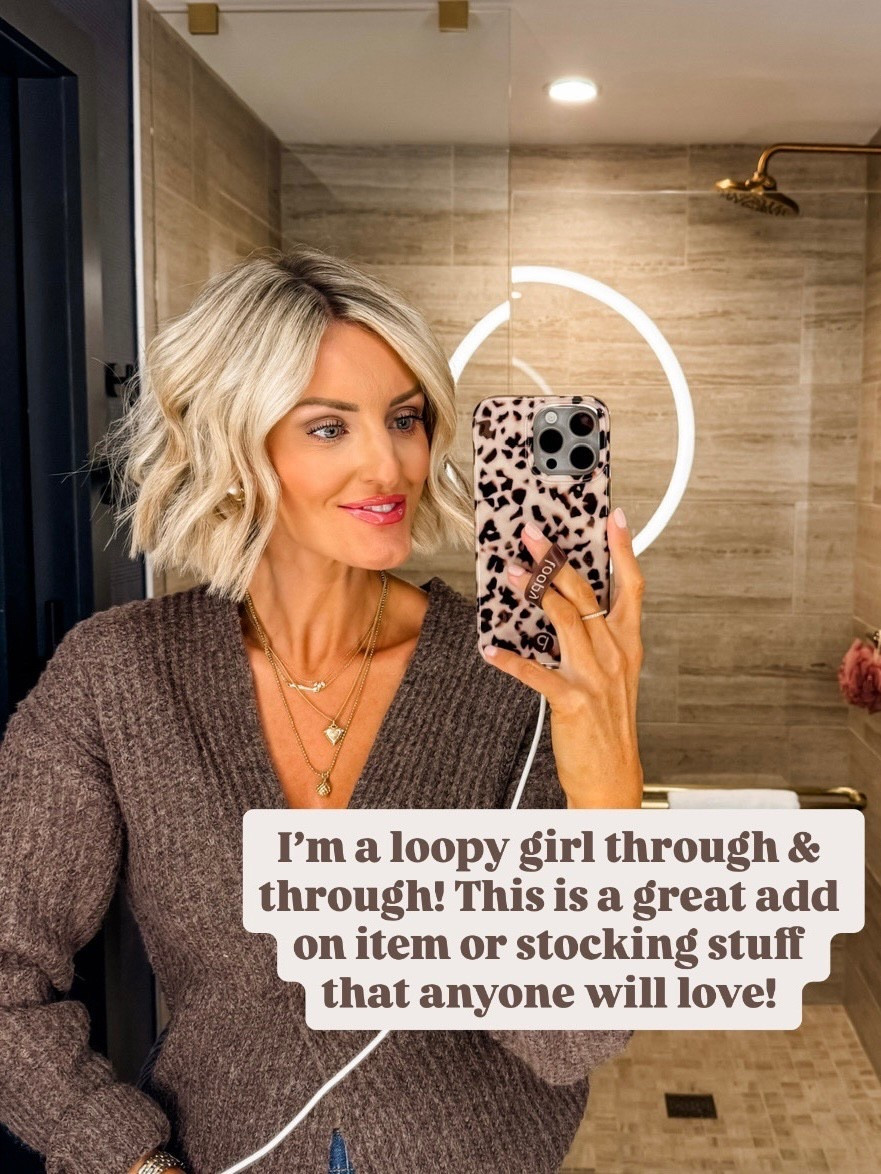 I absolutely love my loopy case! This is the phone case I always have on my phone, but I’ve had it in several different patterns! Love this blonde tortoise print! Use LOVERLY10 for 10% off! 

Loverly Grey, iPhone case, loopy phone case, stocking stuffer, friend gift ideas 

#LTKGiftGuide #LTKFindsUnder50