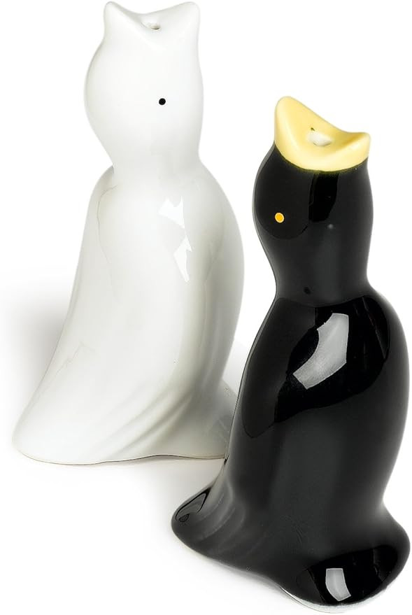R&M International Black and White Pie Bird Vents, Set of 2 | Amazon (US)