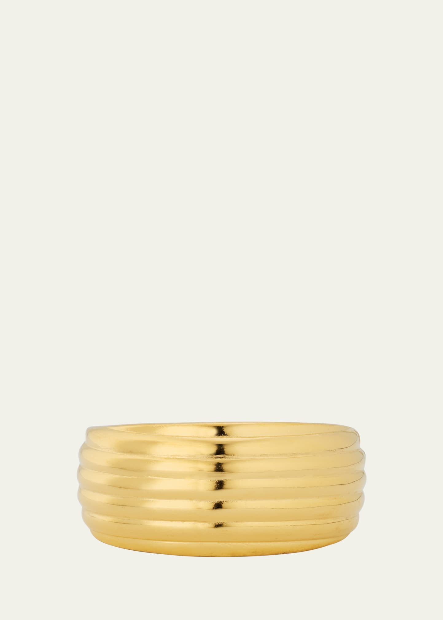 Ben-Amun Gold Plated Lined Thick Cuff Bracelet | Bergdorf Goodman